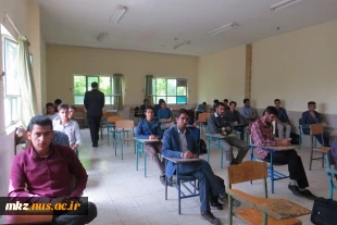 برگزاری مسابقات کتبی نیمه نهایی فرهنگی هنری در دانشکده  5