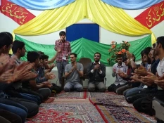 برگزاری جشن اعیاد شعبانیه در خوابگاه دانشکده 5