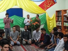 برگزاری جشن اعیاد شعبانیه در خوابگاه دانشکده 6