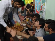 برگزاری جشن اعیاد شعبانیه در خوابگاه دانشکده 9