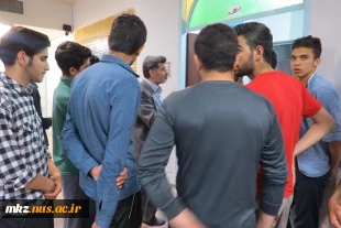بازدید ریاست دانشکده جناب آقای دکترنظری از خوابگاه دانشکده علم الهدی 10