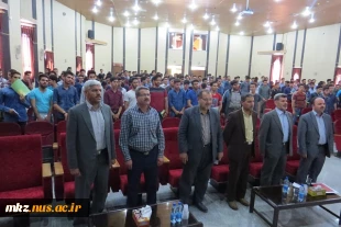 برگزاری جلسه جدیدالورودها به مناسبت میلاد علی اکبر علیه السلام در سالن اجتماعات دانشکده 7