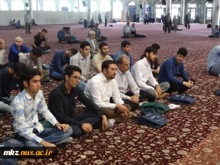 شرکت دانشجویان دانشکده فنی امیرکبیر در نماز سیاسی عبادی جمعه 5