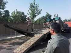 عملیات شخم زنی در انتهای دانشکده فنی امیرکبیر 7