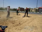 ادامه عملیات آسفالت دانشکده 11