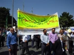 شرکت در راهپیمایی روز قدس و نماز پرفیض سیاسی عبادی جمعه 4