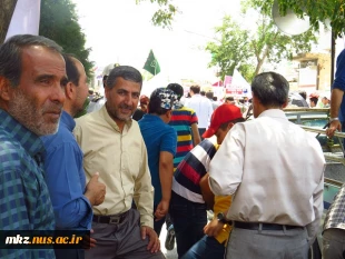 شرکت در راهپیمایی روز قدس و نماز پرفیض سیاسی عبادی جمعه 7
