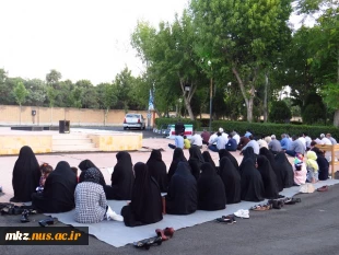 برگزاری مراسم زیارت عاشورا برمزار شهیدان گمنام دانشکده و افطاری همکاران 7