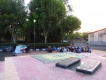 برگزاری مراسم زیارت عاشورا برمزار شهیدان گمنام دانشکده و افطاری همکاران 8