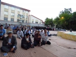 برگزاری مراسم زیارت عاشورا برمزار شهیدان گمنام دانشکده و افطاری همکاران 12