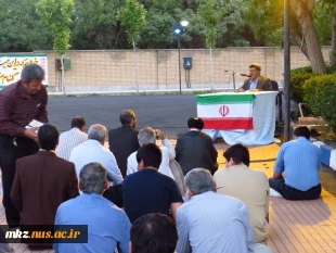برگزاری مراسم زیارت عاشورا برمزار شهیدان گمنام دانشکده و افطاری همکاران 13