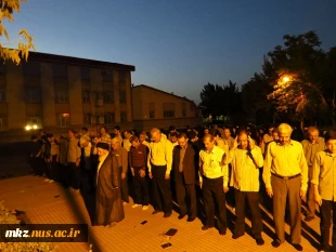برگزاری مراسم زیارت عاشورا برمزار شهیدان گمنام دانشکده و افطاری همکاران 16