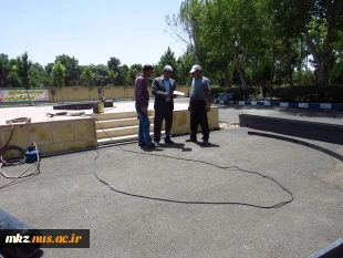ساخت مقبره شهدای گمنام دانشکده فنی امیرکبیر 5