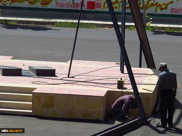 ساخت مقبره شهدای گمنام دانشکده فنی امیرکبیر 9