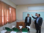 بازدید ریاست از کل دانشکده و تاسیسات تازه احداث شده در شروع ترم تحصیلی جدید 12