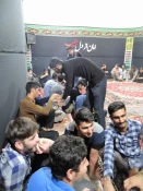 برگزاری ویژه برنامه سوگواری سرور و سالار شهیدان اباعبدالله الحسین علیه السلام در خوابگاه علم الهدی 6
