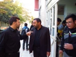 قرائت زیارت عاشورا در نمازخانه دانشکده در ایام محرم شهید دشت کربلا همراه با پذیرایی   5