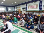 قرائت زیارت عاشورا در نمازخانه دانشکده در ایام محرم شهید دشت کربلا همراه با پذیرایی   12