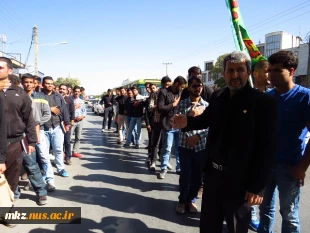 تجمع عاشورائیان دانشگاهی در مصلی بیت المقدس اراک 13