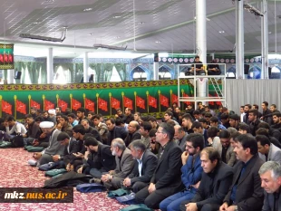 تجمع عاشورائیان دانشگاهی در مصلی بیت المقدس اراک 19