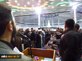 تجمع عاشورائیان دانشگاهی در مصلی بیت المقدس اراک 21