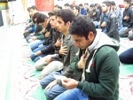 قرائت زیارت عاشورا در نمازخانه دنشگاه در ایام اربعین امام حسین علیه السلام 3