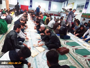 قرائت زیارت عاشورا در نمازخانه دنشگاه در ایام اربعین امام حسین علیه السلام 15