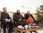 جلسه نماینده دفتر نهاد رهبری استان با دکتر نظری ریاست دانشگاه فنی و حرفه ای استان مرکزی  3