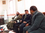 جلسه نماینده دفتر نهاد رهبری استان با دکتر نظری ریاست دانشگاه فنی و حرفه ای استان مرکزی  4