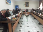 دومین نشست ریاست دانشگاه استان مرکزی با مسئولین استانی پیرامون اخذ مجوز استفاده از فضای سبز کنار مجموعه  4