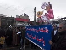 شرکت دانشگاه فنی امیرکبیر اراک در راهپیمایی یوم الله 22 بهمن  3
