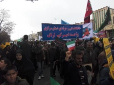 شرکت دانشگاه فنی امیرکبیر اراک در راهپیمایی یوم الله 22 بهمن  7