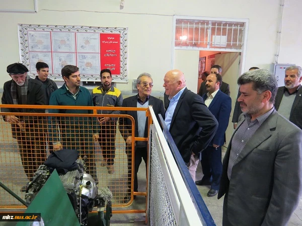 بازدید هیئت آلمانی به سرپرستی پروفسور اولریش 14