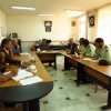 جلسه تعامل ریاست،حراست و معاونین پیرامون حفاظت و حراست دانشجویان با فرمانده نیروی انتظامی  2