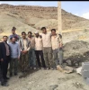 بازدید دکتر علی محمد نظری ریاست دانشگاه فنی استان مرکزی به همراه آقای فراهانی معاونت فرهنگی ایشان از دانشجویان جهادگر بسیجی شرکت کننده در اردوی جهادی در شهر خنجین استان مرکزی 4
