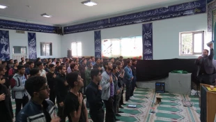 برگزاری مراسم قرائت زیارت عاشورای حسینی در نمازخانه دانشگاه با حضور پر شور دانشجویان، اساتید و همکاران  3