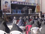 برگزاری مراسم تجمع عاشورائیان،یادواره شهدای مدافع حرم استان و شهید بی سر محسن حججی در دانشگاه فنی امیرکبیر اراک 4