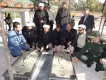 برگزاری مراسم تجمع عاشورائیان،یادواره شهدای مدافع حرم استان و شهید بی سر محسن حججی در دانشگاه فنی امیرکبیر اراک 3