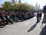 برگزاری مراسم تجمع عاشورائیان،یادواره شهدای مدافع حرم استان و شهید بی سر محسن حججی در دانشگاه فنی امیرکبیر اراک 4
