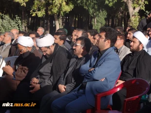 برگزاری مراسم تجمع عاشورائیان،یادواره شهدای مدافع حرم استان و شهید بی سر محسن حججی در دانشگاه فنی امیرکبیر اراک 8