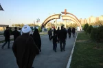 برگزاری مراسم تجمع عاشورائیان،یادواره شهدای مدافع حرم استان و شهید بی سر محسن حججی در دانشگاه فنی امیرکبیر اراک 16