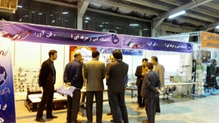 بازدید رییس سازمان صنعت ،معدن و تجارت استان و ریاست دانشگاه فنی و حرفه ای از غرفه دانشگاه  2