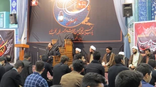 شرکت دانشجویان دانشگاه امیرکبیر در مراسم تجمع عاشورائیان ویژه دانشگاهیان در مصلی بیت المقدس اراک 2