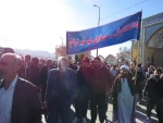 شرکت دانشجویان در نماز سیاسی عبادی جمعه و شرکت در راه پیمایی علیه یاوه گویان جهانی  2