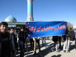 شرکت دانشجویان در نماز سیاسی عبادی جمعه و شرکت در راه پیمایی علیه یاوه گویان جهانی  10