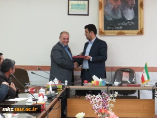مراسم تکریم و معارفه معاونت اداری و مالی دانشکده  3