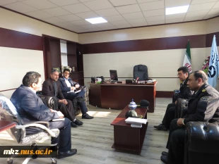 نشست مشترک فرمانده وظیفه عمومی استان مرکزی و رئیس دانشگاه فنی و حرفه ای استان مرکزی 2
