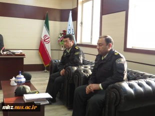 نشست مشترک فرمانده وظیفه عمومی استان مرکزی و رئیس دانشگاه فنی و حرفه ای استان مرکزی 3