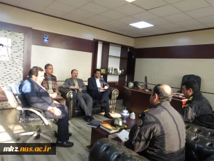 نشست مشترک فرمانده وظیفه عمومی استان مرکزی و رئیس دانشگاه فنی و حرفه ای استان مرکزی 4