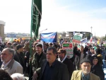 شرکت کارکنان، اساتید و دانشجویان دانشگاه فنی امیرکبیر در راه پیمایی یوم الله 22بهمن 4